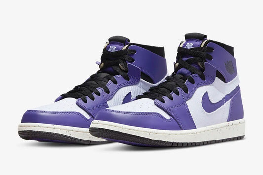 Nike Air Jordan 1 Zoom Air Comfort Basketball Shoes 'Crater Purple' CT0978-501
